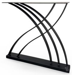 Amish Crafted Silverton Iron Two Piece Dining Base - Mix & Match Quick Ship